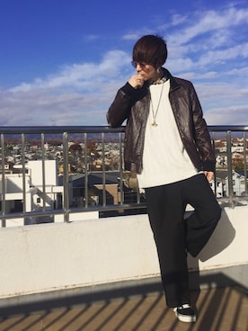 Kazumaさん(メンズ・172cm)の冬コーディネート