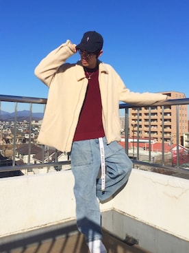 Kazumaさん（メンズ・172cm）の冬コーディネート