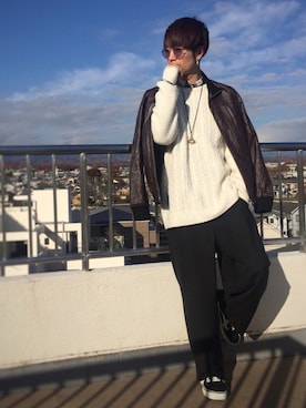 Kazumaさん(メンズ・172cm)の冬コーディネート