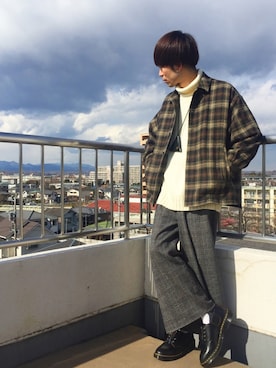 Kazumaさん（メンズ・172cm）の冬コーディネート