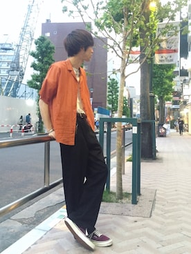 Kazumaさん（メンズ・172cm）の夏コーディネート