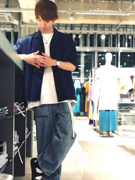 Kazumaさん（メンズ・172cm）の夏コーディネート