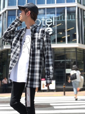 Kazumaさん（メンズ・172cm）の夏コーディネート