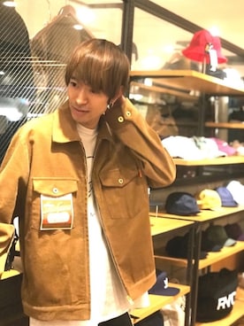 「SEVENDAYS=SUNDAY（セブンデイズサンデイ）のアイテム（その他アウター）」を使った、Kazumaさん（メンズ・172cm）の秋コーディネート