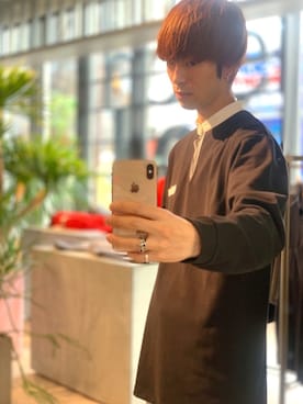 「ノーカラー」｜「アイテム（その他）」を使った、Kazumaさん（メンズ・172cm）の秋コーディネート