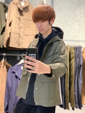 「koe（コエ）のアイテム（その他アウター）」を使った、Kazumaさん（メンズ・172cm）の秋コーディネート