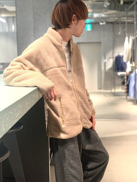 「koe（コエ）のアイテム（その他アウター）」を使った、Kazumaさん（メンズ・172cm）の秋コーディネート