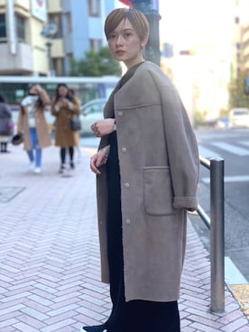 Kazumaさん（レディース・150cm）の冬コーディネート