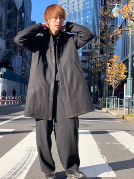 Kazumaさん（メンズ・172cm）の冬コーディネート