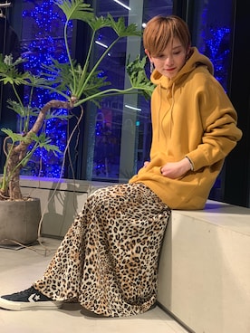 Kazumaさん（レディース・150cm）の冬コーディネート