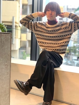 Kazumaさん（メンズ・172cm）の冬コーディネート