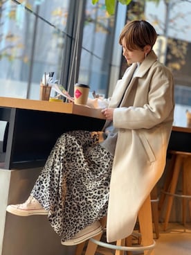 Kazumaさん（レディース・150cm）の冬コーディネート