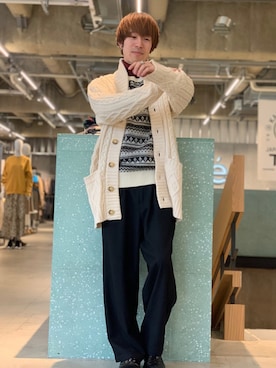 Kazumaさん(メンズ・172cm)の冬コーディネート