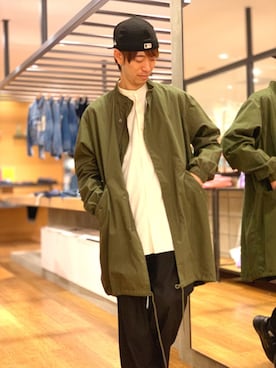 「SEVENDAYS=SUNDAY（セブンデイズサンデイ）のアイテム（その他アウター）」を使った、Kazumaさん（メンズ・172cm）の冬コーディネート