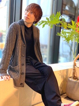 Kazumaさん（メンズ・172cm）の冬コーディネート