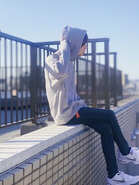 「SEVENDAYS=SUNDAY（セブンデイズサンデイ）のアイテム（シューズ）」を使った、Kazumaさん（メンズ・172cm）の春コーディネート