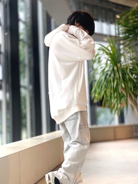 「Urcarol（ウルカロール）のアイテム」を使った、Kazumaさん（メンズ・172cm）の秋コーディネート