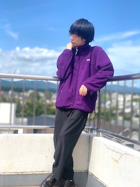 「JERZEES（ジャージーズ）のアイテム（ブルゾン）」を使った、Kazumaさん（メンズ・172cm）の秋コーディネート