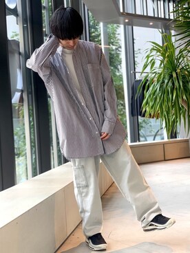 「Urcarol（ウルカロール）のアイテム」を使った、Kazumaさん（メンズ・172cm）の秋コーディネート