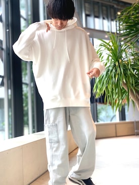 「Urcarol（ウルカロール）のアイテム」を使った、Kazumaさん（メンズ・172cm）の秋コーディネート