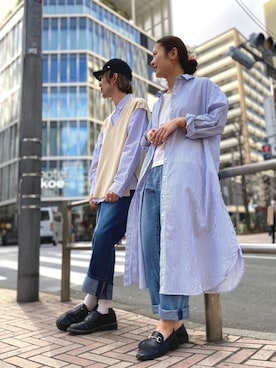 Kazumaさん（レディース・158cm）の春コーディネート