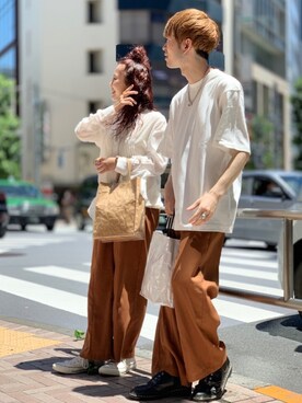 Kazumaさん(レディース・157cm)の夏コーディネート