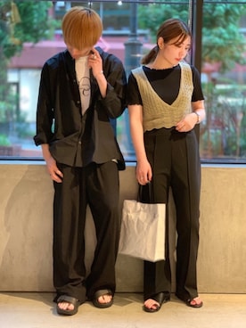 Kazumaさん（レディース・156cm）の夏コーディネート