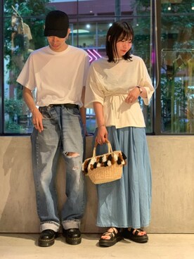 Kazumaさん(レディース・156cm)の夏コーディネート