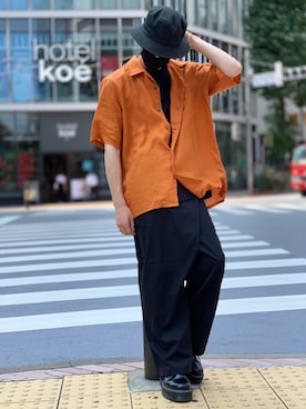 Kazumaさん（メンズ・172cm）の夏コーディネート