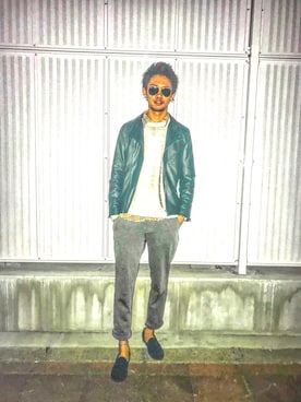 Yu-ki kudoさん（メンズ・178cm）の春コーディネート