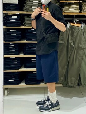 「PULL&BEAR（プルアンドベア）のアイテム（バッグ）」を使った、Kさん（メンズ・170cm）の春コーディネート