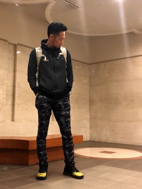 「戦闘服」｜Tripledouble567さん（メンズ・178cm）の春コーディネート