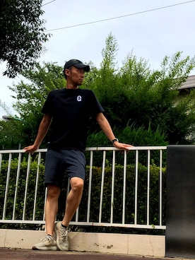 「スボーツミックス」｜「アイテム（キャップ）」を使った、Tripledouble567さん（メンズ・178cm）の夏コーディネート