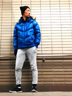 「ジョカーパンツ」｜「アイテム（ジャケット/アウター）」を使った、Tripledouble567さん（メンズ・178cm）の冬コーディネート