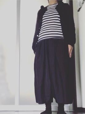 「コムデギャルソンガール」｜maruoさん（レディース・152cm）の春コーディネート