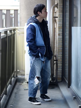 YOSHIさん（メンズ・168cm）の冬コーディネート