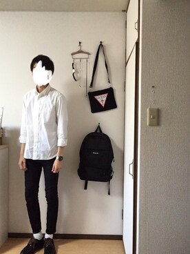 「チンスースタイル」｜シーユエン チンスーさん（メンズ・180cm）の春コーディネート