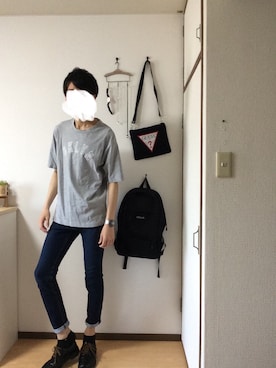 「チンスースタイル」｜シーユエン チンスーさん（メンズ・180cm）の春コーディネート