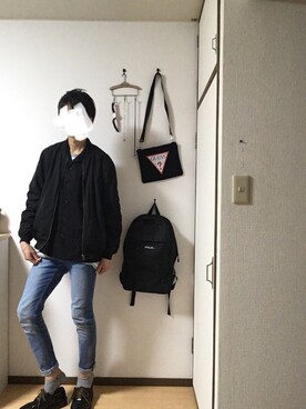 「チンスースタイル」｜シーユエン チンスーさん（メンズ・180cm）の春コーディネート