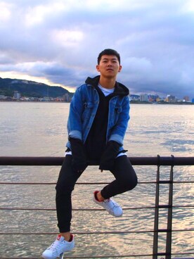 「woodstuck（woodstuck）のアイテム」を使った、el_vis🇹🇼さん（メンズ・163cm）の冬コーディネート