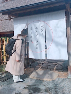 「URBAN RESEARCH（アーバンリサーチ）のアイテム（ダッフルコート）」を使った、むーさん（レディース・166cm）の冬コーディネート