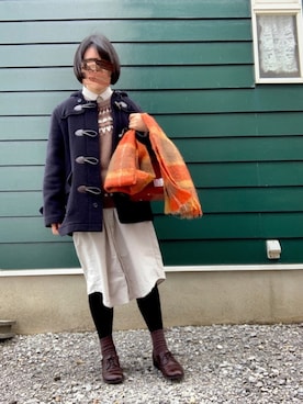 EASTBOYダッフルコート グレー EASTBOY イーストボーイ スクール ダッフルコート 女子用