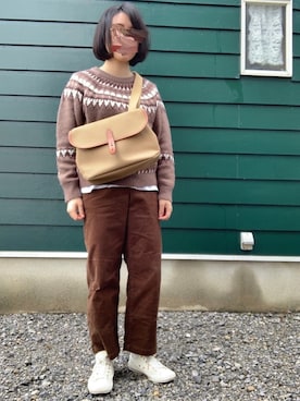 Noahさん（レディース・160cm）の冬コーディネート