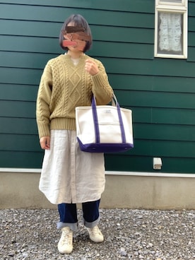 Noahさん（レディース・160cm）の冬コーディネート