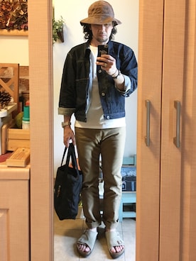 「ROLEX（ロレックス）のアイテム（腕時計）」を使った、tomolexさん（メンズ・172cm）の春コーディネート