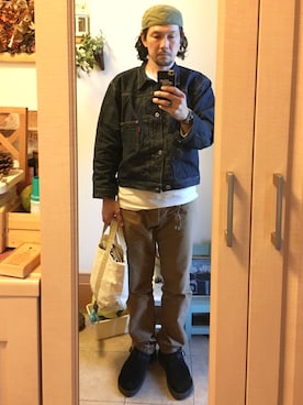 「ROLEX（ロレックス）のアイテム（腕時計）」を使った、tomolexさん（メンズ・172cm）の春コーディネート