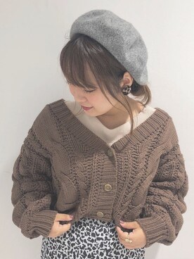 「ローゲージ」｜cocoさん（レディース・149cm）の秋コーディネート
