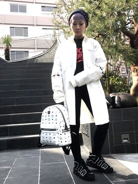 「L.H.P（エルエイチピー）のアイテム（スウェット）」を使った、オダジマ ミユキ【LHP WOMEN】さん（レディース・160cm）の春コーディネート
