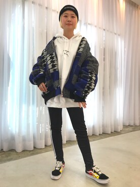オダジマ ミユキ【LHP WOMEN】さん（レディース・160cm）の冬コーディネート