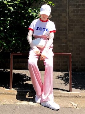 「ila（アイラ）のアイテム」を使った、オダジマ ミユキ【LHP WOMEN】さん（レディース・160cm）の春コーディネート